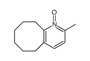 2-methyl-1-oxido-5,6,7,8,9,10-hexahydrocycloocta[b]pyridin-1-ium Structure