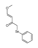 4-methoxy-1-phenylselanylbut-3-en-2-one结构式