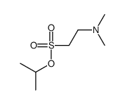 propan-2-yl 2-(dimethylamino)ethanesulfonate结构式