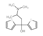 3-dimethylamino-1,1-dithiophen-2-yl-butan-1-ol Structure