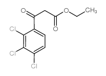 ethyl 3-oxo-3-(2,3,4-trichlorophenyl)propanoate Structure