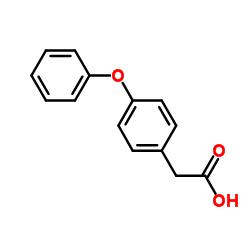 (4-Phenoxyphenyl)acetic acid structure