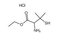 D-penicillamine ethyl ester hydrochloride结构式