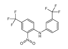 2-nitro-4-(trifluoromethyl)-N-[3-(trifluoromethyl)phenyl]aniline Structure