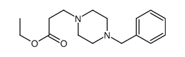 ethyl 3-(4-benzylpiperazin-1-yl)propanoate Structure