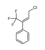 (4-chloro-1,1,1-trifluorobut-2-en-2-yl)benzene结构式