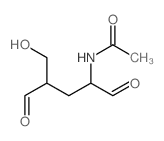 Acetamide,N-[(1R,3S)-1,3-diformyl-4-hydroxybutyl]-, rel-结构式
