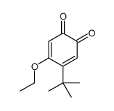 3,5-Cyclohexadiene-1,2-dione,4-(1,1-dimethylethyl)-5-ethoxy-(9CI) Structure