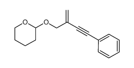 2-((2-methylene-4-phenylbut-3-yn-1-yl)oxy)tetrahydro-2H-pyran Structure