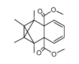 2,3,4,5-Tetramethyltetracyclo[4.4.0.02,4.03,5]deca-7,9-dien-1,6-dicarbonsaeure-dimethylester Structure