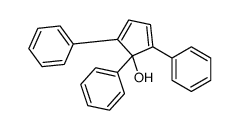 1,2,5-triphenylcyclopenta-2,4-dien-1-ol结构式