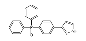 5-(4-diphenylphosphorylphenyl)-1H-pyrazole结构式