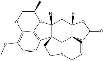 6,7-Didehydro-16-methoxy-22α-methylobscurinervan-21-one结构式