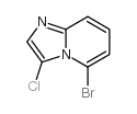 5-BROMO-3-CHLOROH-IMIDAZO[1,2-A]PYRIDINE structure