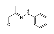 2-(phenylhydrazinylidene)propanal Structure