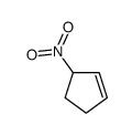 3-nitrocyclopentene Structure