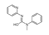 1-methyl-1-phenyl-3-pyridin-2-ylurea Structure