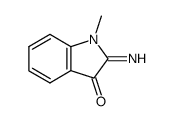 2-imino-1-methyl-1,2-dihydro-indol-3-one结构式