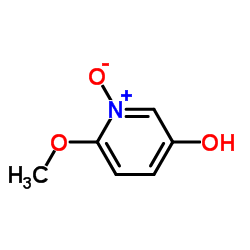 3-Pyridinol,6-methoxy-,1-oxide(9CI) structure