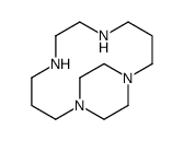 1,5,8,12-tetrazabicyclo[10.2.2]hexadecane Structure