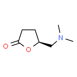 2(3H)-Furanone,5-[(dimethylamino)methyl]dihydro-,(S)-(9CI) Structure