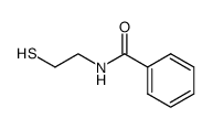 N-(2-Sulfanylethyl)benzamide结构式