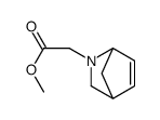 2-Azabicyclo[2.2.1]hept-5-ene-2-aceticacid,methylester(9CI)结构式