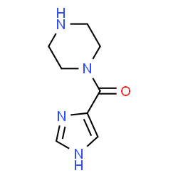Piperazine,1-(1H-imidazol-4-ylcarbonyl)- (9CI) Structure