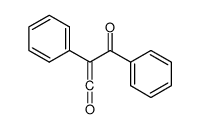 2,3-diphenylprop-1-ene-1,3-dione Structure