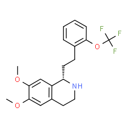 6,7-DIMETHOXY-1-[2-(2-TRIFLUOROMETHOXY-PHENYL)-ETHYL]-1,2,3,4-TETRAHYDRO-ISOQUINOLINE picture