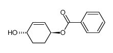 benzoic acid 4-hydroxycyclohex-2-enyl ester Structure