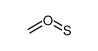 formaldehyde O-sulfide Structure