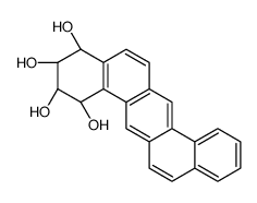 1,2,3,4-Tetrahydrodibenz(a,h)anthracene-1,2,3,4-tetrol (1alpha,2beta,3 beta,4alpha)- structure