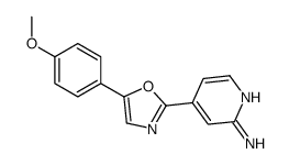 4-[5-(4-methoxyphenyl)-1,3-oxazol-2-yl]pyridin-2-amine Structure