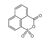 8-sulfo-1-naphthoic anhydride Structure