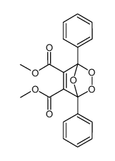 dimethyl 1,4-diphenyl-2,3,7-trioxabicyclo[2.2.1]hept-5-ene-5,6-dicarboxylate Structure