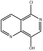 5-Chloro-[1,6]naphthyridin-8-ol结构式