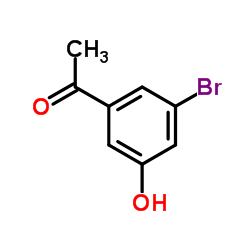1-(3-Bromo-5-hydroxyphenyl)ethanone结构式