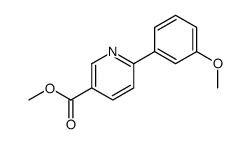 Methyl 6-(3-methoxyphenyl)nicotinate Structure