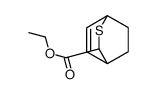 ethyl 3-thiabicyclo[2.2.2]oct-5-ene-2-carboxylate Structure