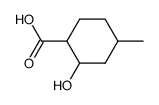 2-hydroxy-4-methyl-cyclohexanecarboxylic acid Structure