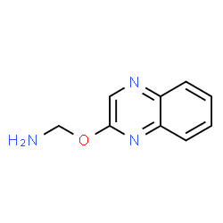 Methanamine,1-(2-quinoxalinyloxy)- Structure