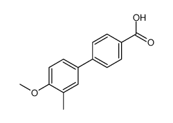 4-(4-methoxy-3-methylphenyl)benzoic acid Structure