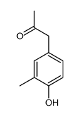 1-(4-hydroxy-3-methylphenyl)propan-2-one结构式