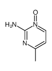 2-Pyrimidinamine, 4-methyl-, 1-oxide (9CI)结构式