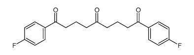 1,5,9-Nonanetrione, 1,9-bis(4-fluorophenyl)结构式