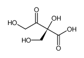 (2S)-2,4-dihydroxy-2-(hydroxymethyl)-3-oxobutanoic acid Structure