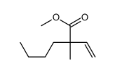 methyl (2S)-2-ethenyl-2-methylhexanoate结构式