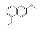 (5-ethyl-[2]naphthyl)-methyl ether Structure