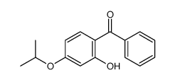 (2-hydroxy-4-propan-2-yloxyphenyl)-phenylmethanone Structure